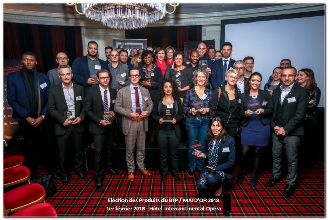 ELECTION DES PRODUITS DU BTP 2018