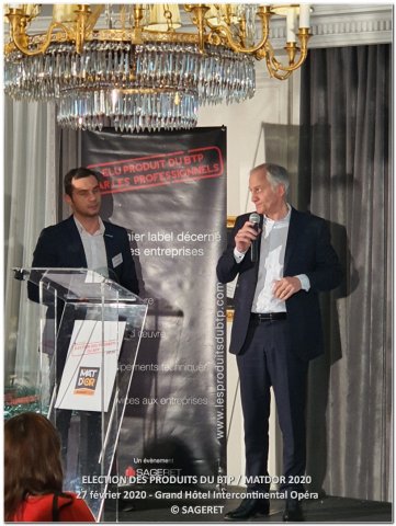 Election des produits du BTP - MAT D'OR 2020