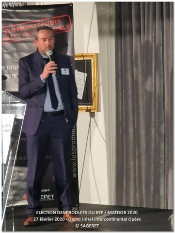 Election des produits du BTP - MAT D'OR 2020